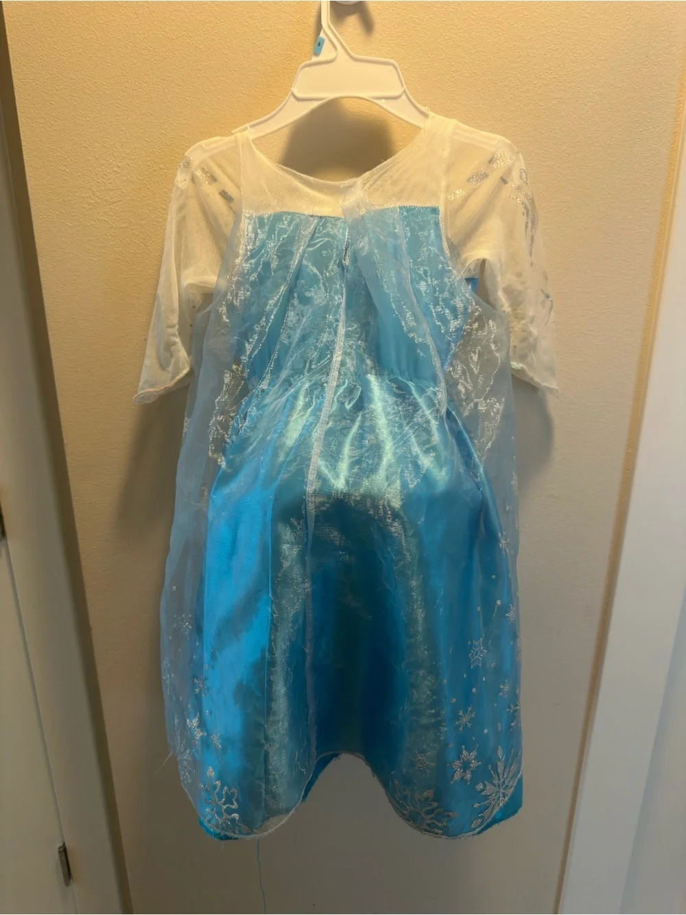 Blue Sparkle Princess Costume Dress for Kids